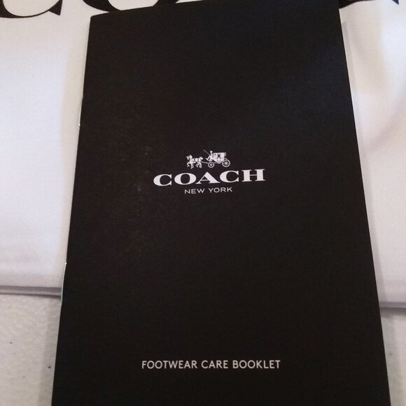 Coach Cream Crosby Driver Suede Tea Rose NIB S5.5 - Picture 4 of 12